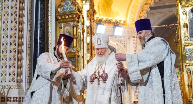 Пасхальное послание Святейшего Патриарха Кирилла архипастырям, пастырям, диаконам, монашествующим и всем верным чадам Русской Православной Церкви
