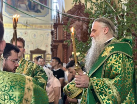 Всенощное бдение в канун Пятидесятницы